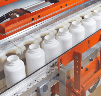 Manufacturing line of Drug Plastics plastic bottles