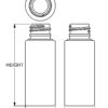 1oz Cylindrical Vial