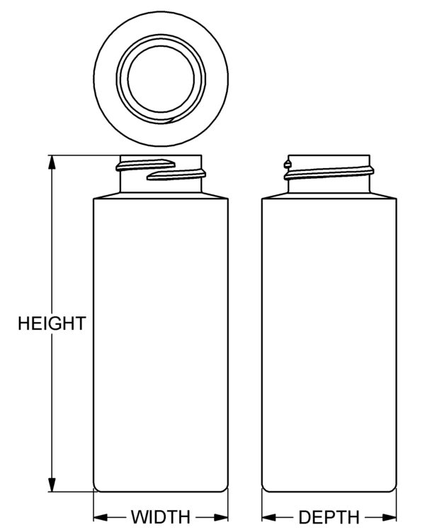 2 oz Standard Cylinder