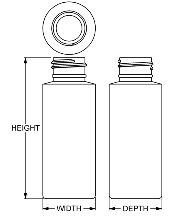 2 oz Standard Cylinder