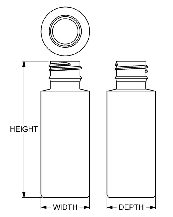 2 oz Standard Cylinder