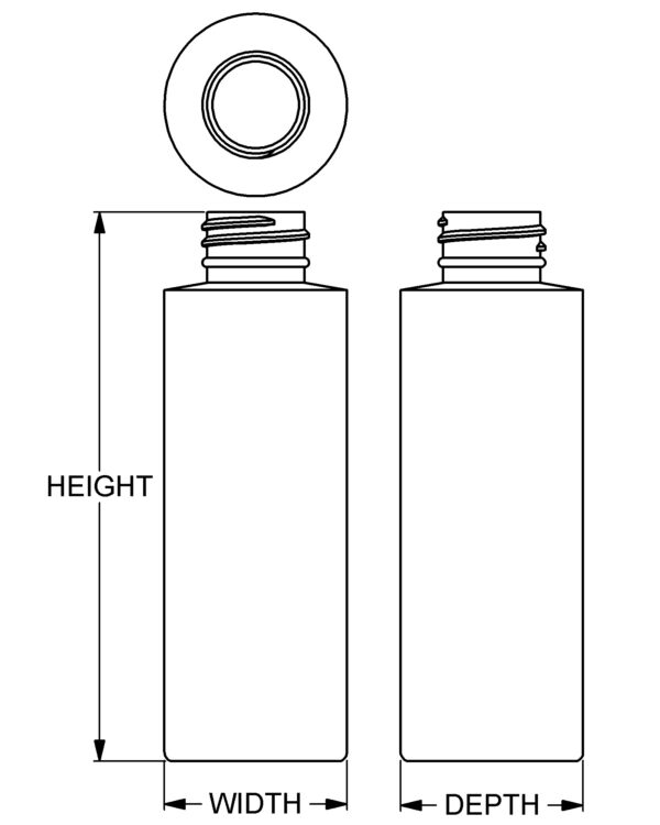 6 oz Standard Cylinder