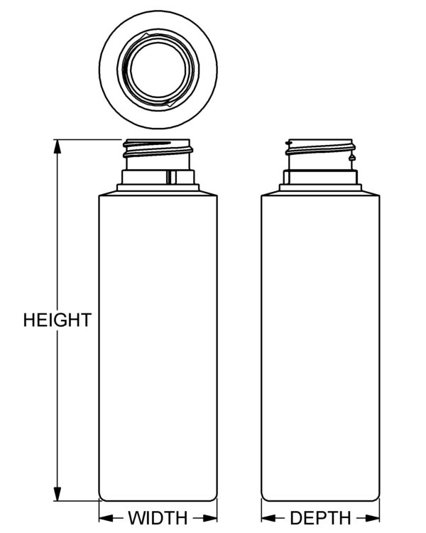 6 oz Standard Cylinder