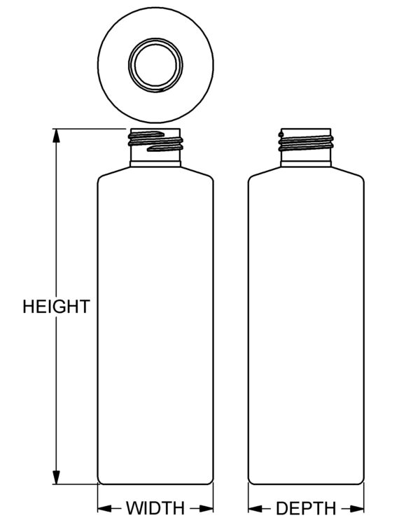 8 oz Standard Cylinder