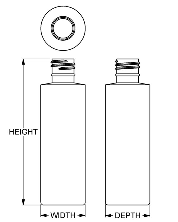 8 oz Standard Cylinder