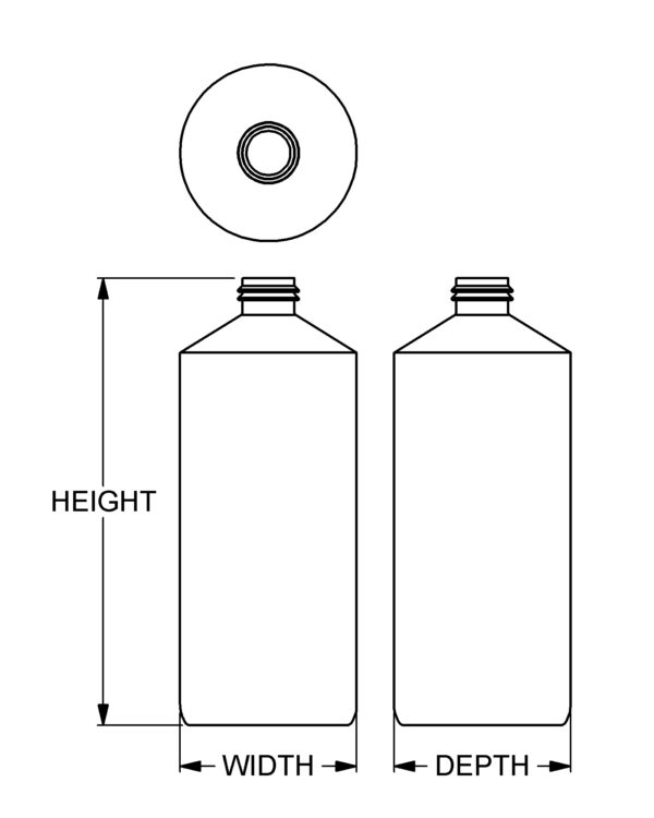 16 oz Optic Cylinder