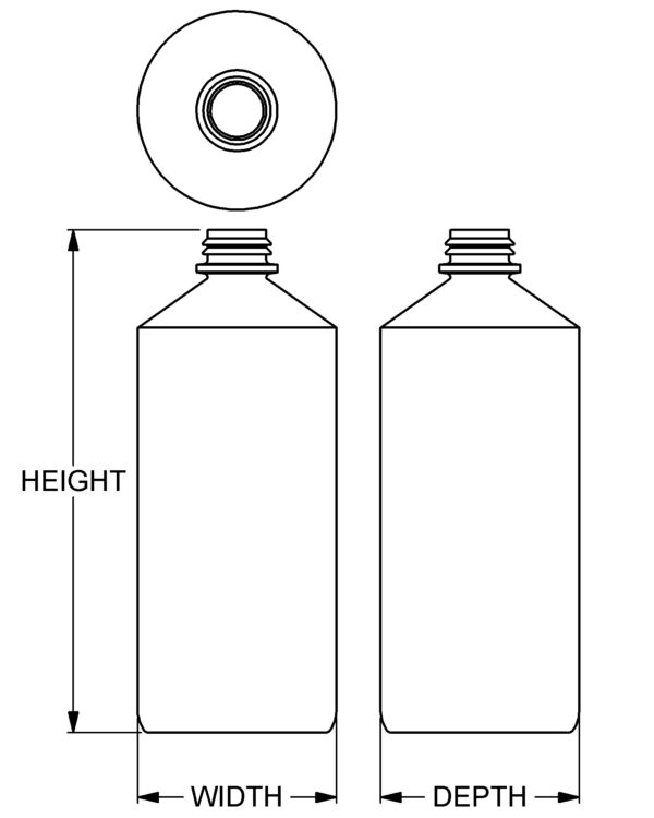 16 oz Optic Cylinder