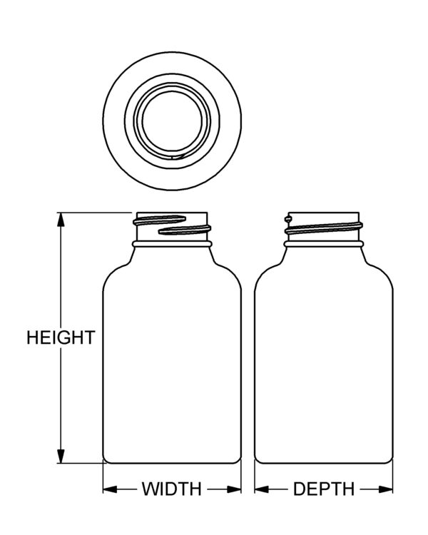 100 cc Penicillin Round