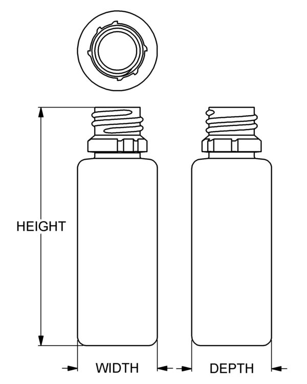 26 ml Boston Round