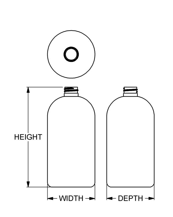 1 L Boston Round