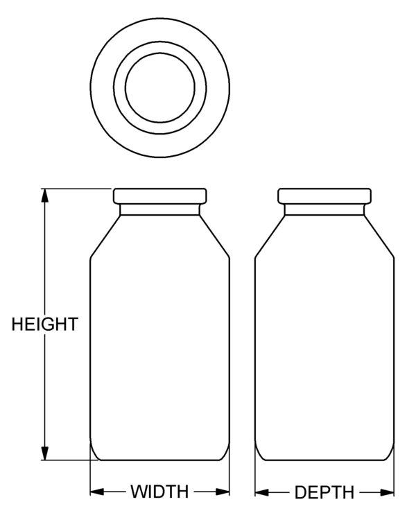 60 cc Serum Vial