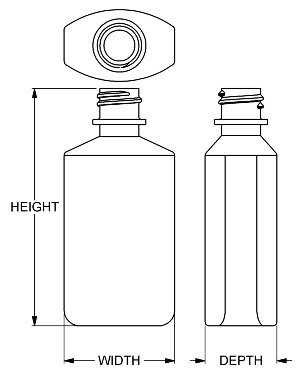 2 oz Nasal Spray Oblong