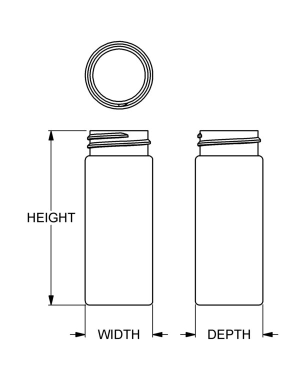 60 cc Standard Cylinder