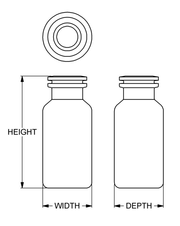 3 ml Serum Vial