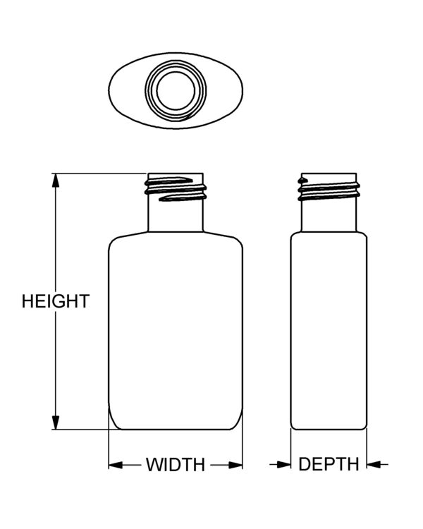 15 ml Standard Oval