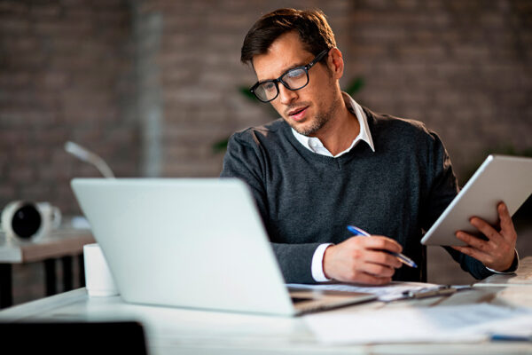 Man at Laptop
