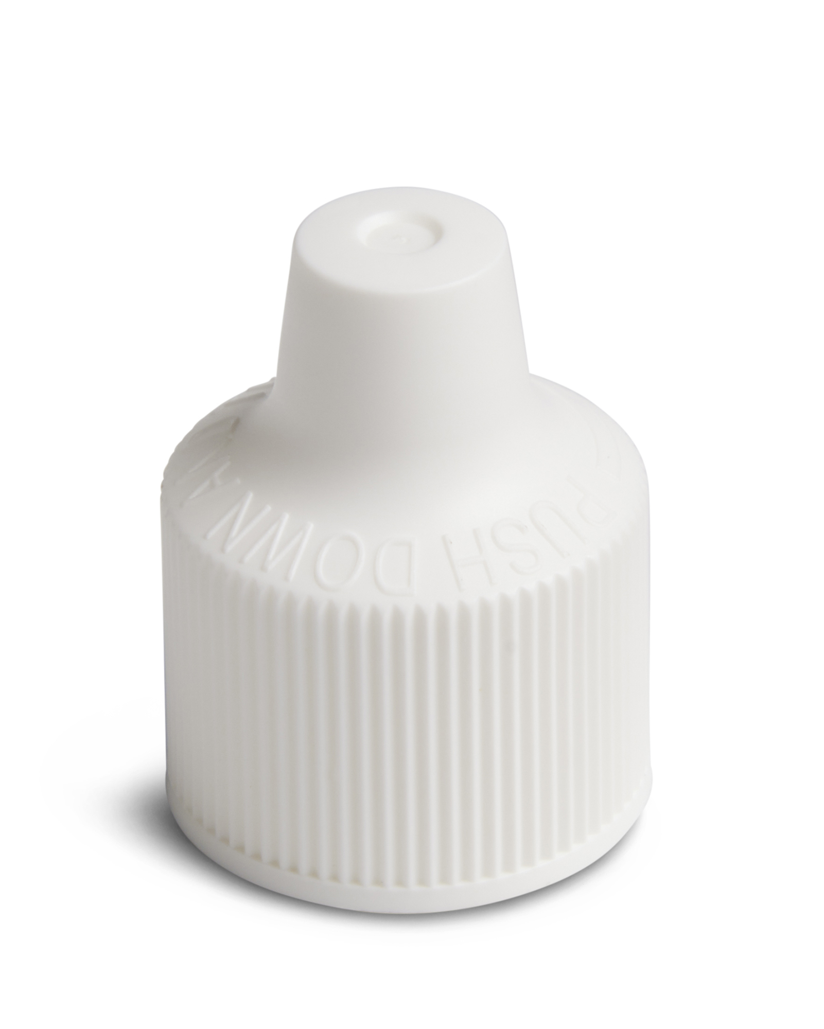 15 mm SecuRx® Ribbed Side Text Top Dropper Tip CRC