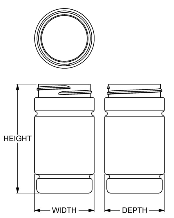 88 cc Ionic Round